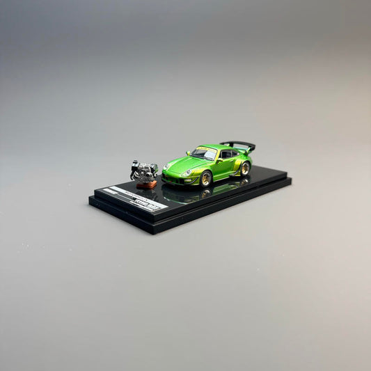 MotorHelix 1:64 Porsche RWB 993 Diecast Model