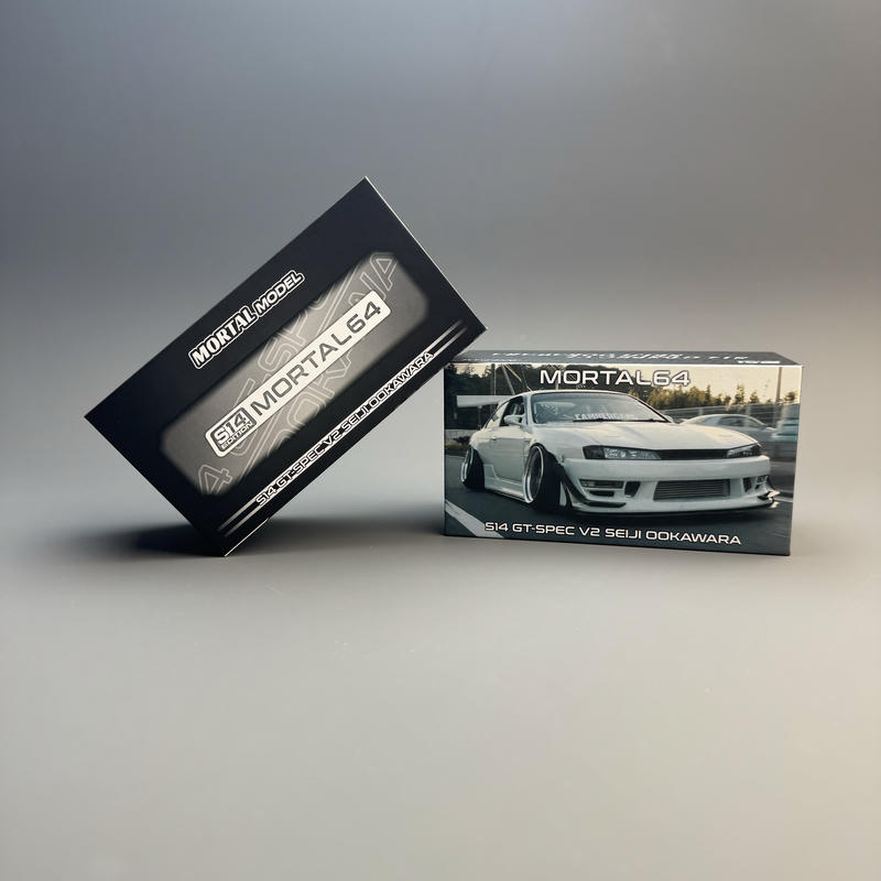 Mortal Nissan S14 V1 CAMBERGANG 1.0 1:64 Diecast Model Car