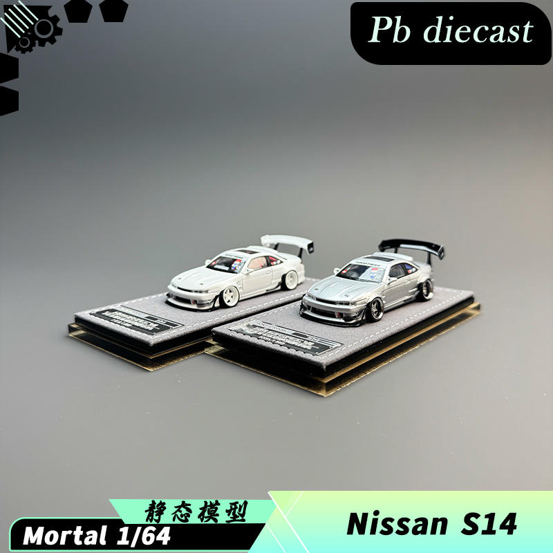 Mortal Nissan S14 V1 CAMBERGANG 1.0 1:64 Diecast Model Car