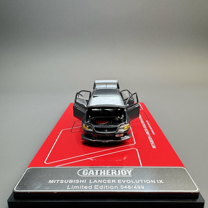 GATHERJOY 1:43 Mitsubishi Lancer Evolution IX RALLIART Diecast Model