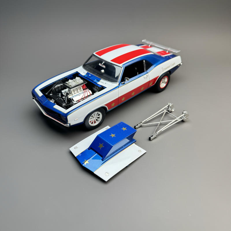 ACME Chevrolet Camaro ZL-1 Drag Outlaws 1969 1:18 Diecast Model Car