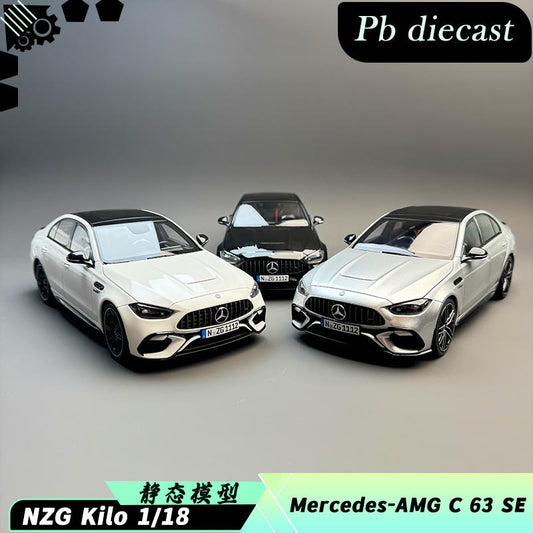 NZG 1:18 Mercedes-AMG C 63 S E PERFORMANCE W206 Diecast Model Car