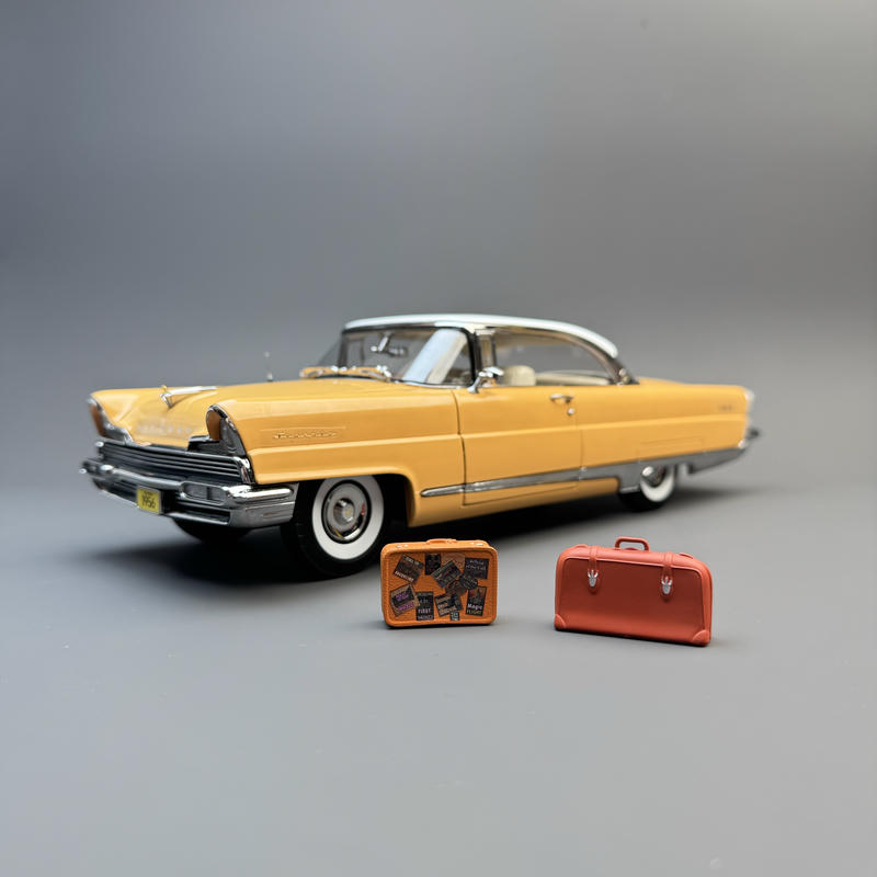 Sun Star Lincoln Premiere 1956 1:18 Diecast Model Car – Desert Buff