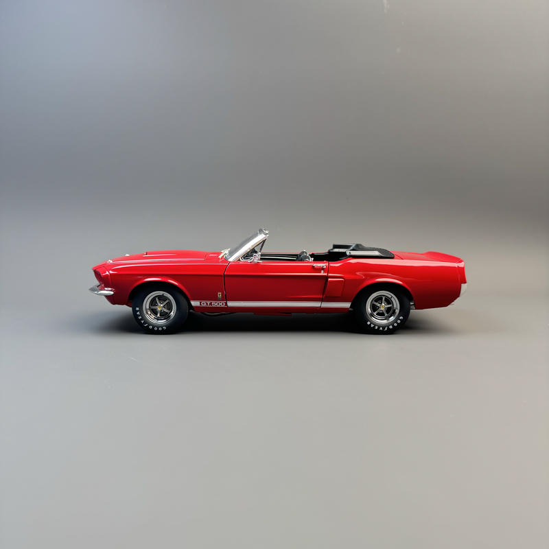 ACME 1967 Shelby GT500 Convertible 1:18 Diecast Model Car – Red