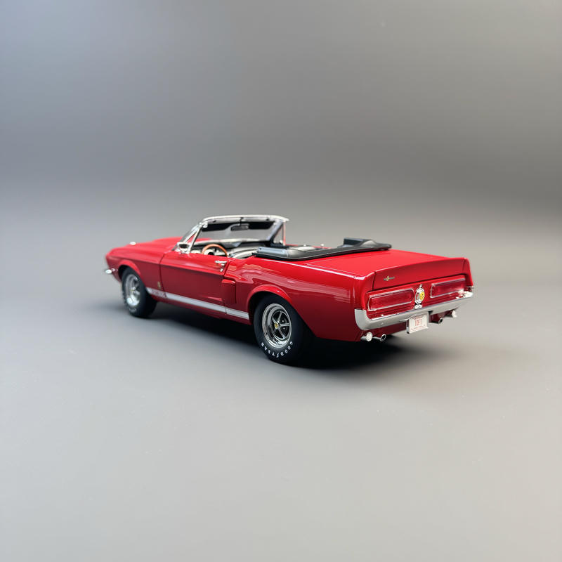 ACME 1967 Shelby GT500 Convertible 1:18 Diecast Model Car – Red