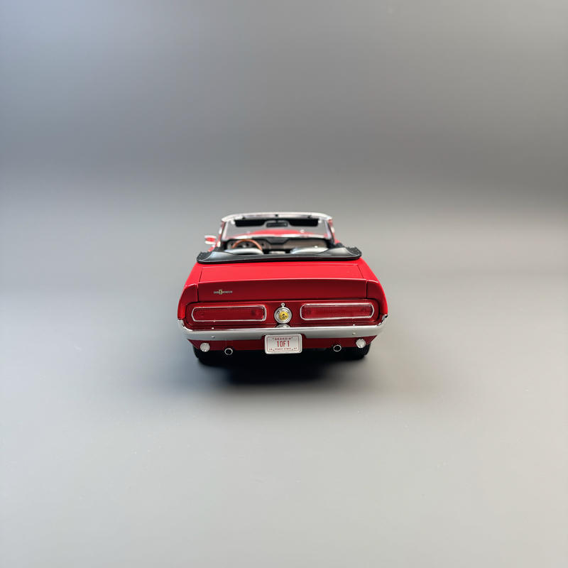 ACME 1967 Shelby GT500 Convertible 1:18 Diecast Model Car – Red