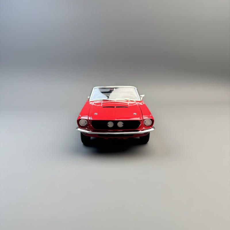 ACME 1967 Shelby GT500 Convertible 1:18 Diecast Model Car – Red