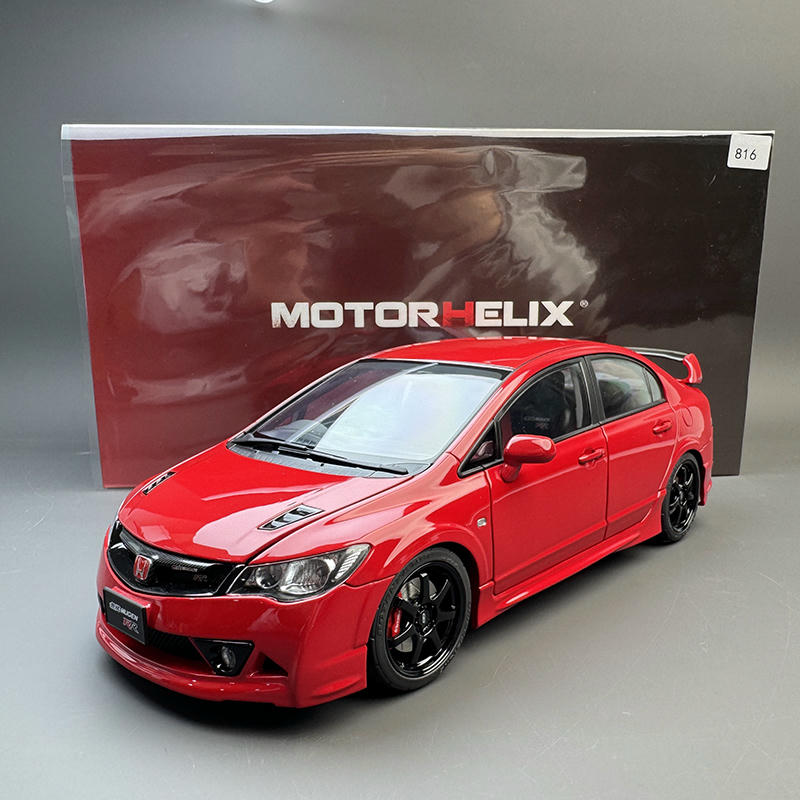 MotorHelix 1:18 Honda Civic TYPE R (FD2) MUGEN RR Alloy Diecast Model