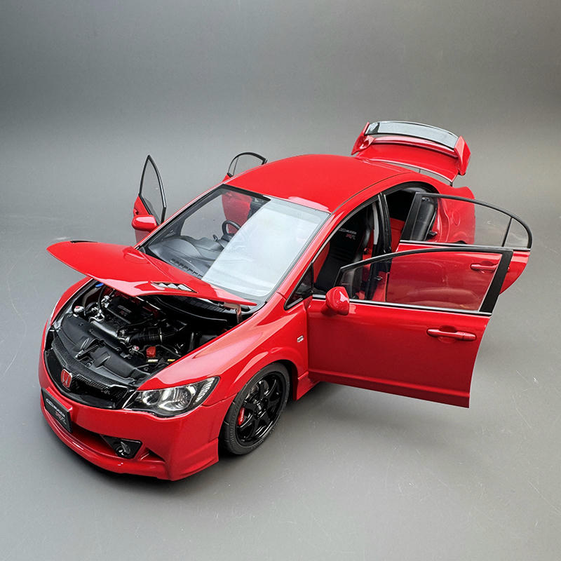 MotorHelix 1:18 Honda Civic TYPE R (FD2) MUGEN RR Alloy Diecast Model