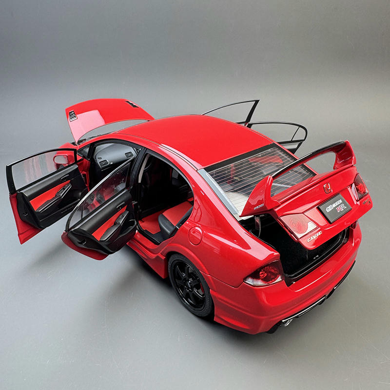 MotorHelix 1:18 Honda Civic TYPE R (FD2) MUGEN RR Alloy Diecast
