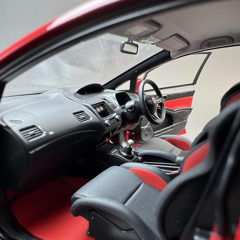 MotorHelix 1:18 Honda Civic TYPE R (FD2) MUGEN RR Alloy Diecast Model