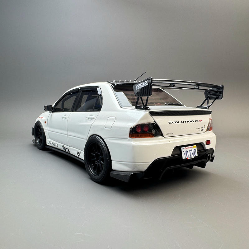 Super A 1:18 Mitsubishi Lancer Evolution IX MR FQ-360 Diecast Model Car