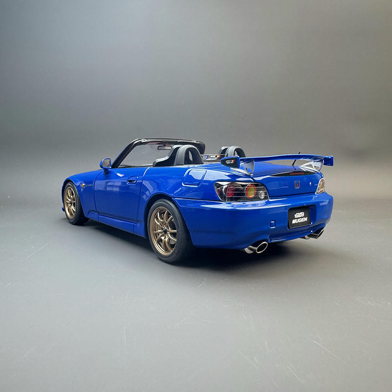 MotorHelix 1:18 Honda S2000 MUGEN Diecast Model Car