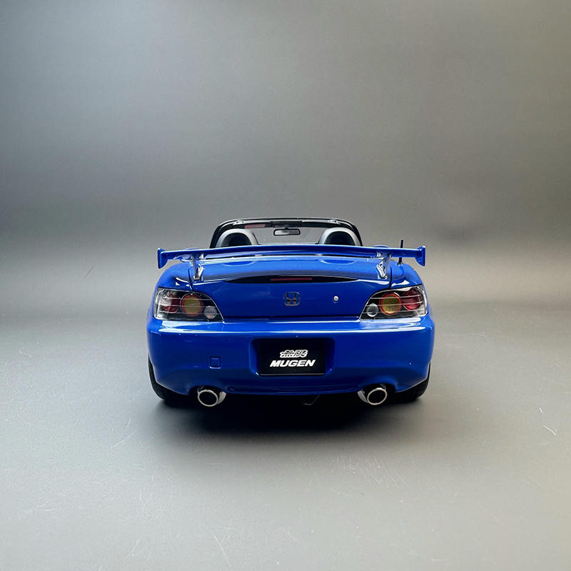 MotorHelix 1:18 Honda S2000 MUGEN Diecast Model Car – YX car model