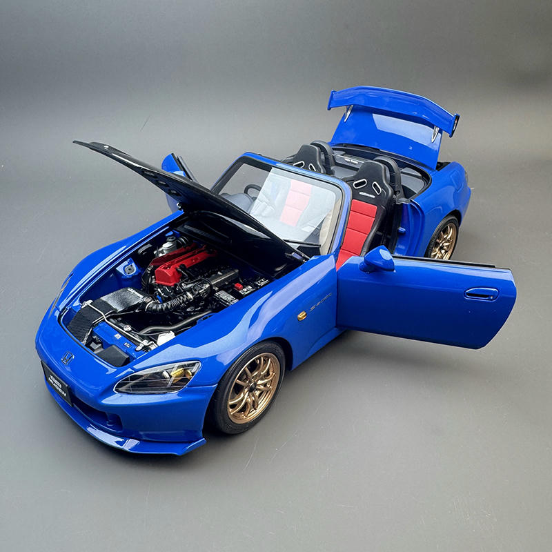 MotorHelix 1:18 Honda S2000 MUGEN Diecast Model Car