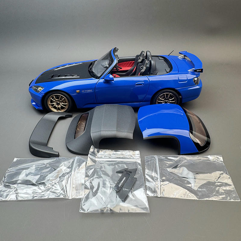MotorHelix 1:18 Honda S2000 MUGEN Diecast Model Car