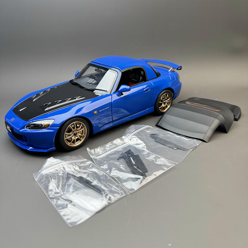 MotorHelix 1:18 Honda S2000 MUGEN Diecast Model Car