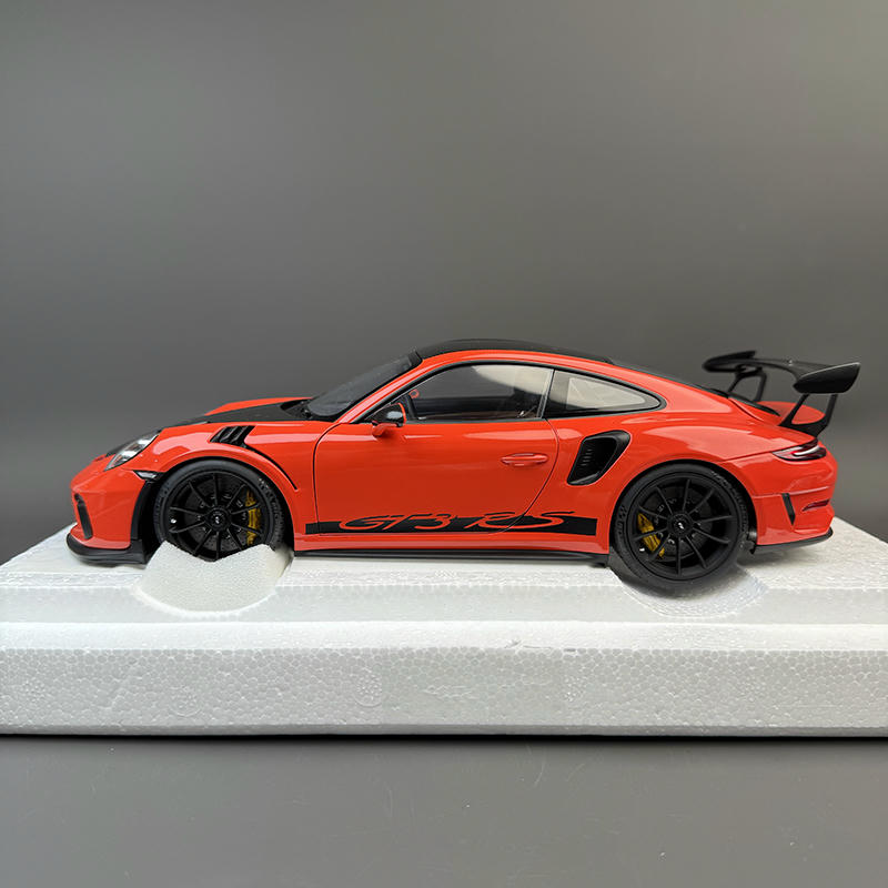AUTOart 1:18 Porsche 911 (991.2) GT3 RS Diecast Model – YX car model