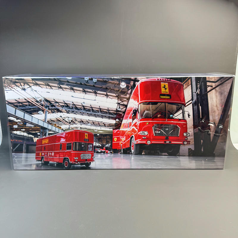 CMR 1:18 OM Fiat 150 Rolfo Ferrari Race Car Transporter