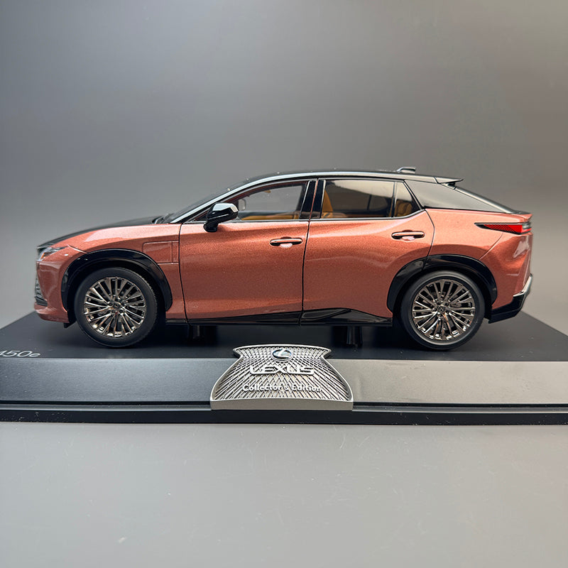 Original Lexus RZ450e 1:18 Diecast Model SUV – YX car model