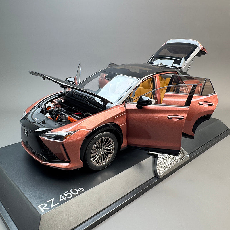 Original Lexus RZ450e 1:18 Diecast Model SUV – YX car model