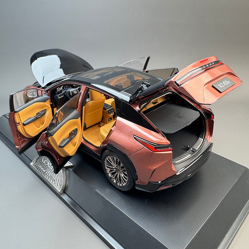 Original Lexus RZ450e 1:18 Diecast Model SUV – YX car model