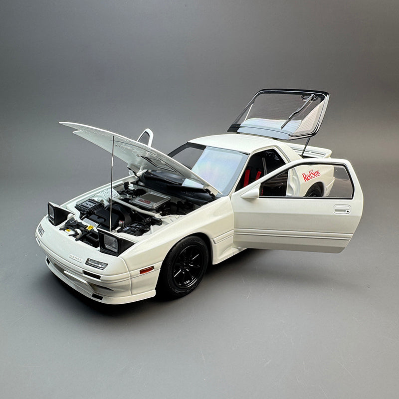 自動車 Mazda Savanna RX-7 FC3S 1/18WHELART WHELART 1:18 Mazda Savanna RX-7 FC3S Initial D Diecast Model – YX
