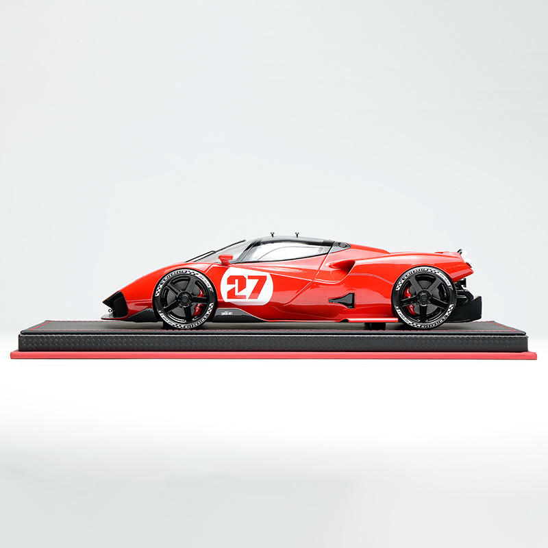 新品未開封　MOTORHELIX 1/18 Nilu27 GILLES RED MOTORHELIX 1:18 Nilu27 Resin Model Car – YX car model