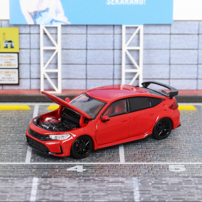 MotorHelix 1:64 Honda Civic Type R FL5 Christmas Edition