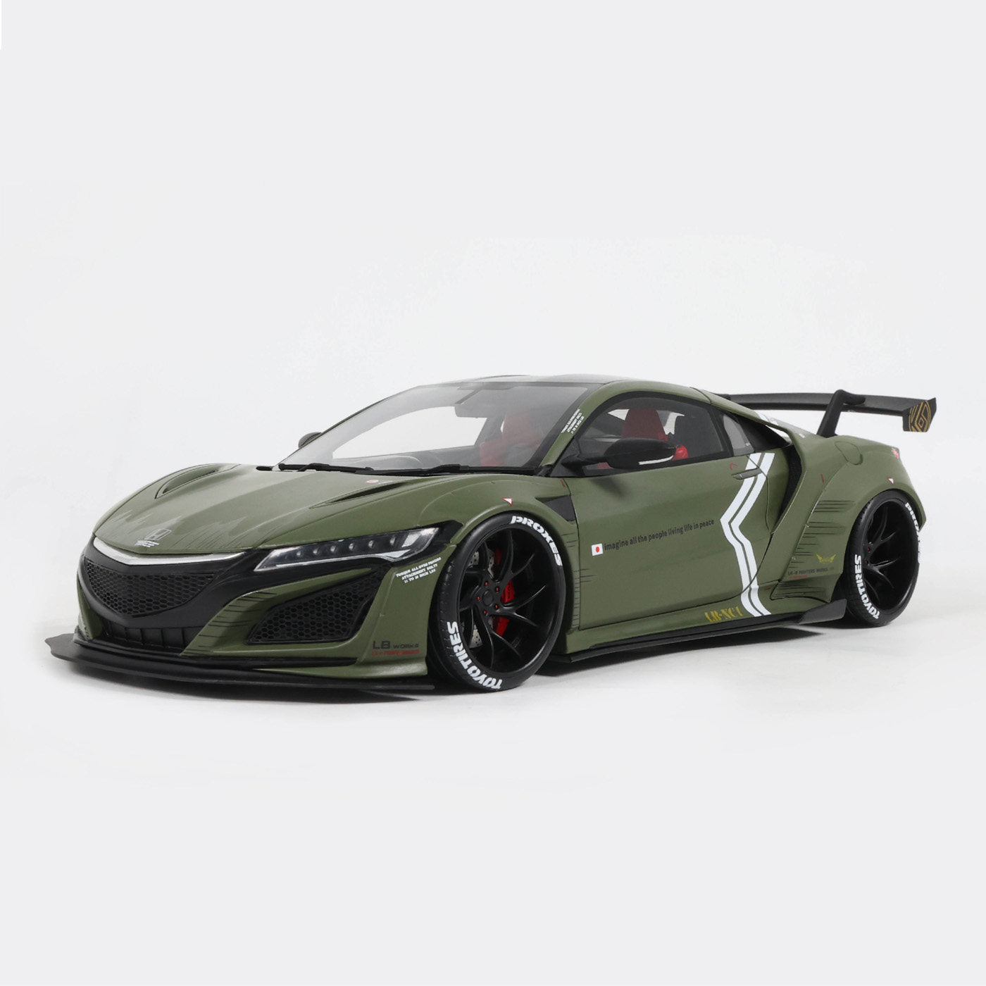 GT Spirit 1:18 Honda NSX LBWK KAKI 2026 Resin Model – GT955