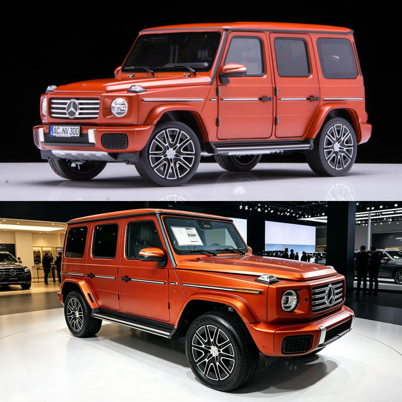 Norev 1:18 Mercedes-Benz G500 Alloy Diecast Model Car