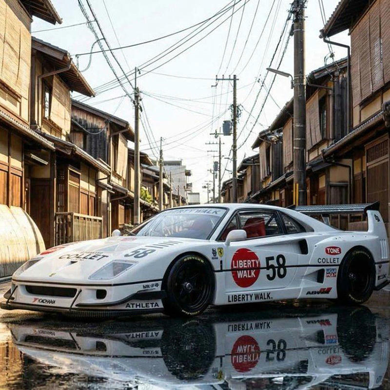 INNO64 1:64 Ferrari F40 LBWK COLLET Edition – No.58
