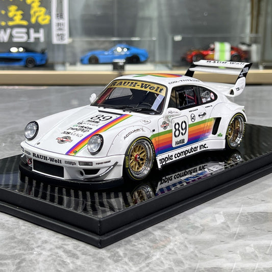 TGM 1:18 Porsche RWB 964 #89 Apple Livery Limited Resin Model