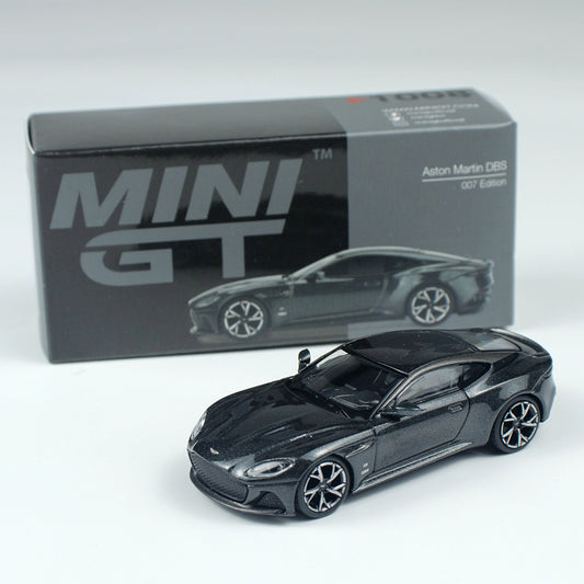 MINIGT 1:64 Aston Martin DBS 007 Edition Diecast Collectible Model Car #1008