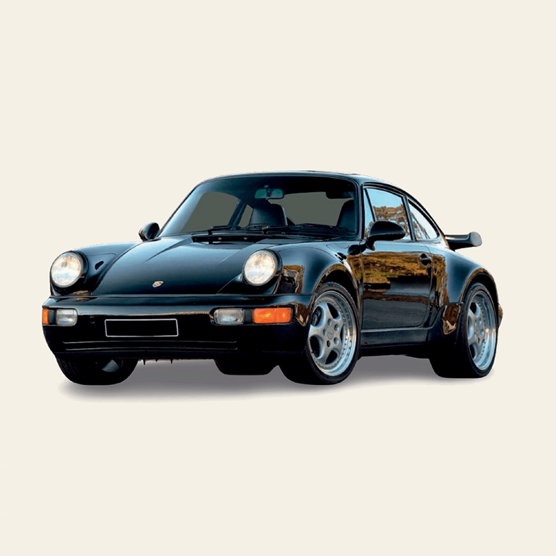 NOREV 1:18 Porsche 911 Turbo 3.6 1994 Diecast Model – 964 Black Bird