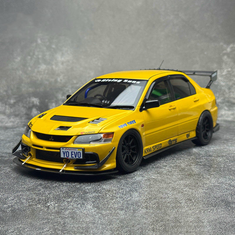 Super A 1:18 Mitsubishi Lancer Evolution IX MR FQ-360 Diecast Model Car