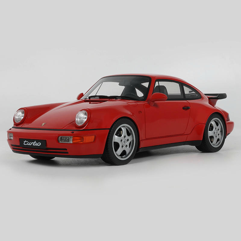 GT Spirit Porsche 964 Turbo 3.3 Guards Red 1:18 Resin Model Car