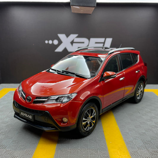 Original Factory 1:18 Toyota RAV4 2013 Alloy Diecast Model Car