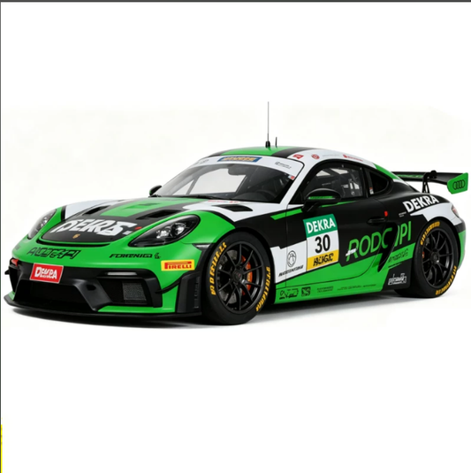 OTTO 1:18 Porsche 718 Cayman GT4 RS Clubsport #30 Resin Model
