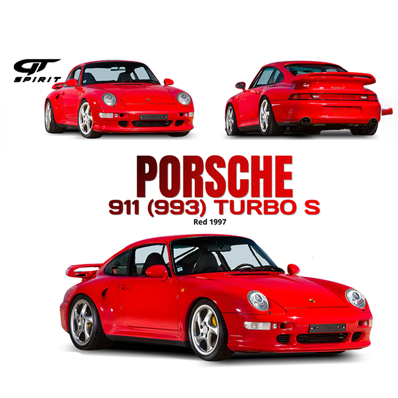 GT Spirit 1:12 Porsche 911 (993) Turbo S 1997 Resin Model