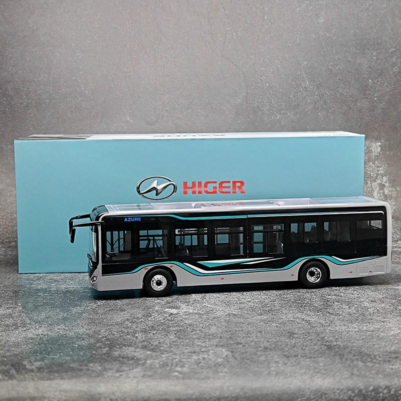 1:42 Higer Azure Bus Alloy Diecast Model with Lights