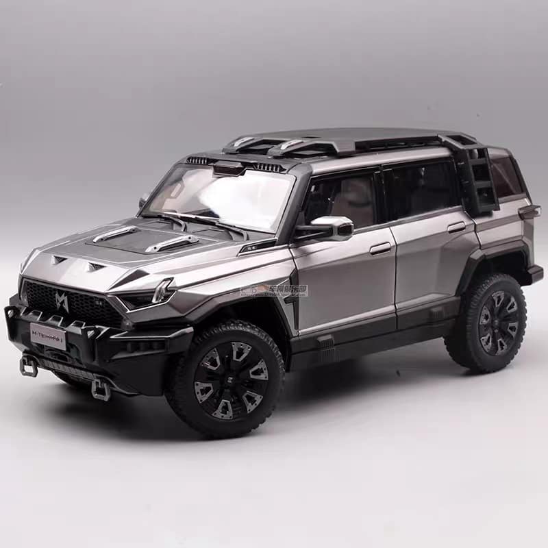 Original 1:18 Dongfeng M-Hero 917 Electric Off-Road SUV Alloy Diecast Model