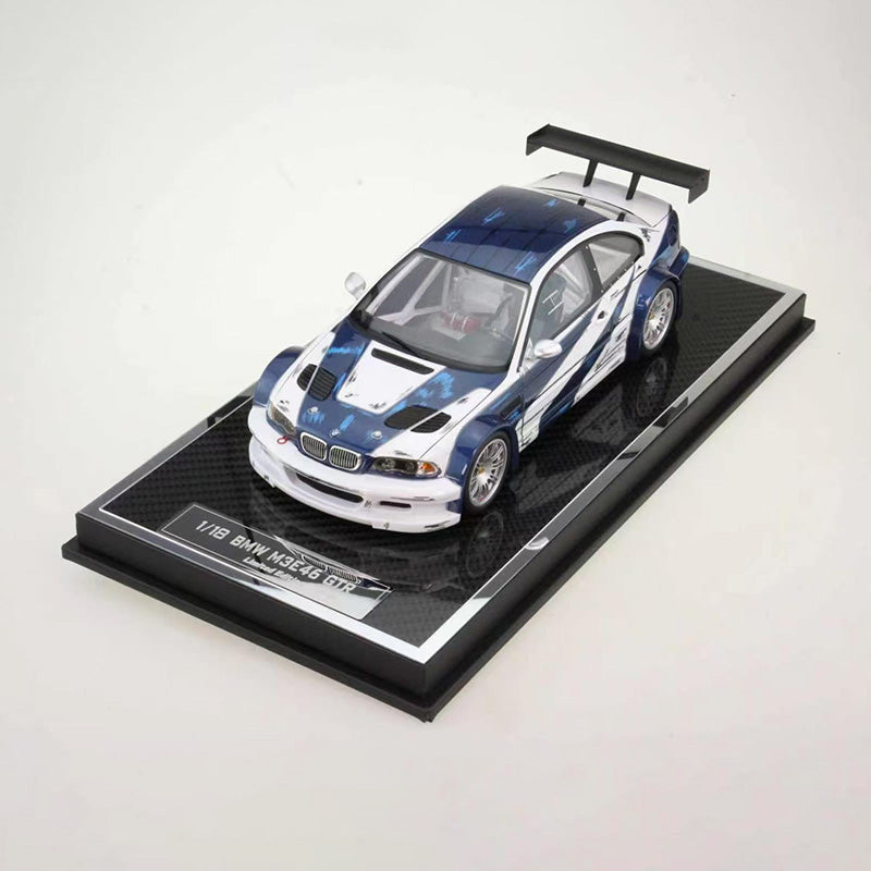 OEM 1:18 BMW M3 E46 GTR — Need for Speed: Most Wanted