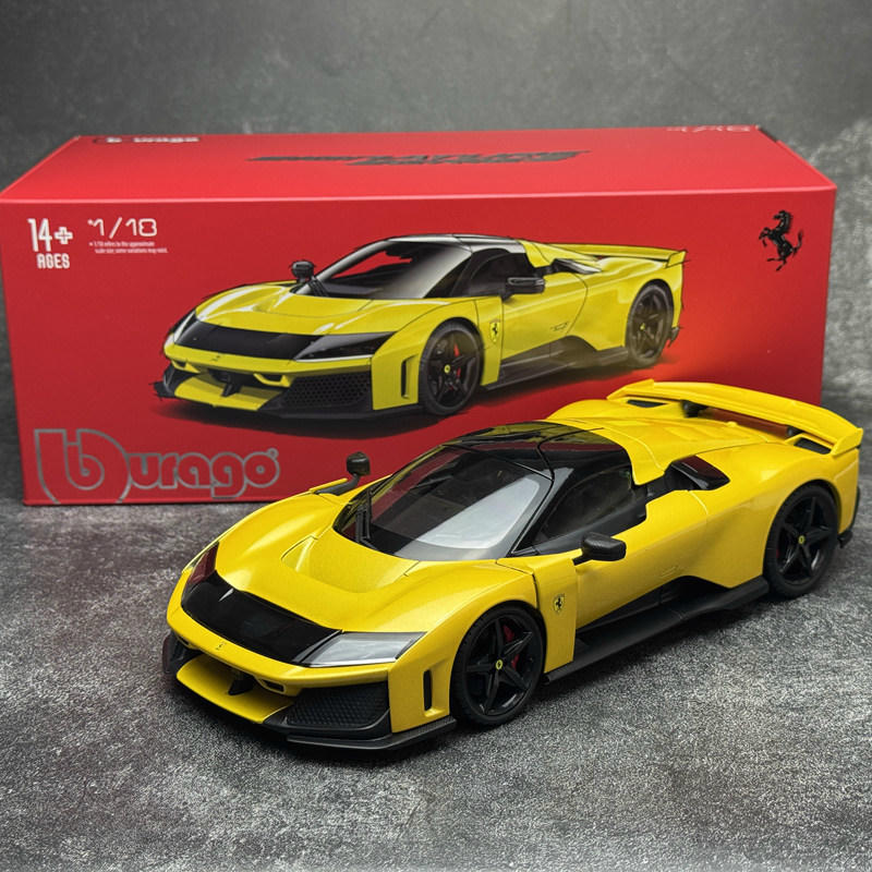 Bburago 1:18 Ferrari F80 Diecast Opening Model – YX car model