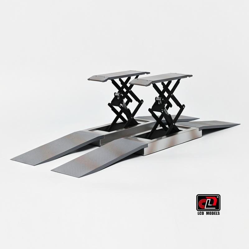 LCD 1:18 All-Alloy Scissor Lift Model – YX car model
