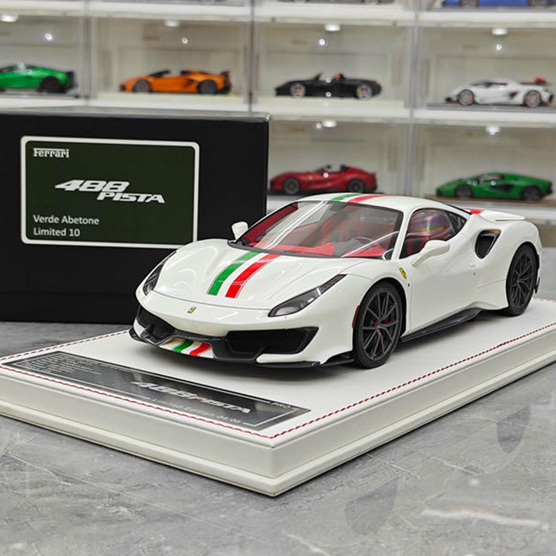 Dino Model 1:18 Ferrari 488 Pista Resin (Fully Open) Model