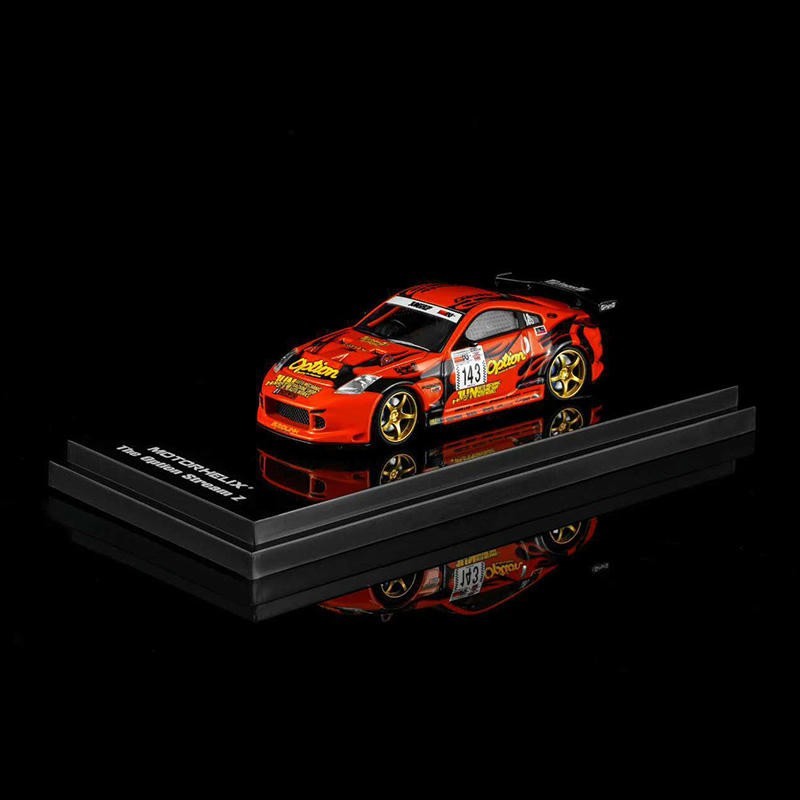 Motorhelix 1:64 Nissan Fairlady Z “Option Stream Z” (Z33) – Orange