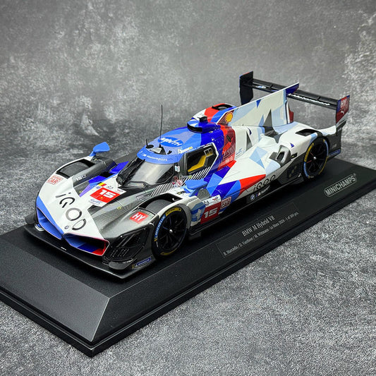 MINICHAMPS 1:18 BMW M HYBRID V8 LMDh Race Car Model