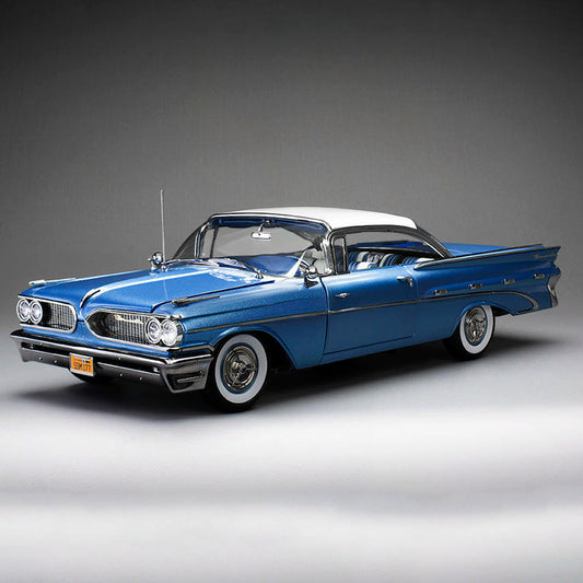 SunStar 1:18 1959 Pontiac Bonneville Platinum Edition Diecast Model