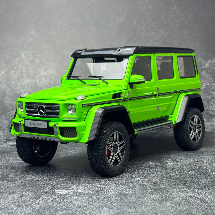 Mercedes-Benz G500 4×4² (2016) – 1:18 Scale Model by AUTOart (Full Open, High-Clearance Off-Road Icon) 